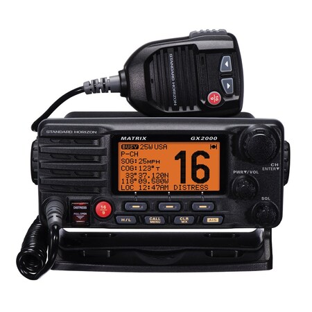 Standard Horizon Standard Horizon Matrix GX2000 VHF w/Optional AIS Input 25W PA GX2000B